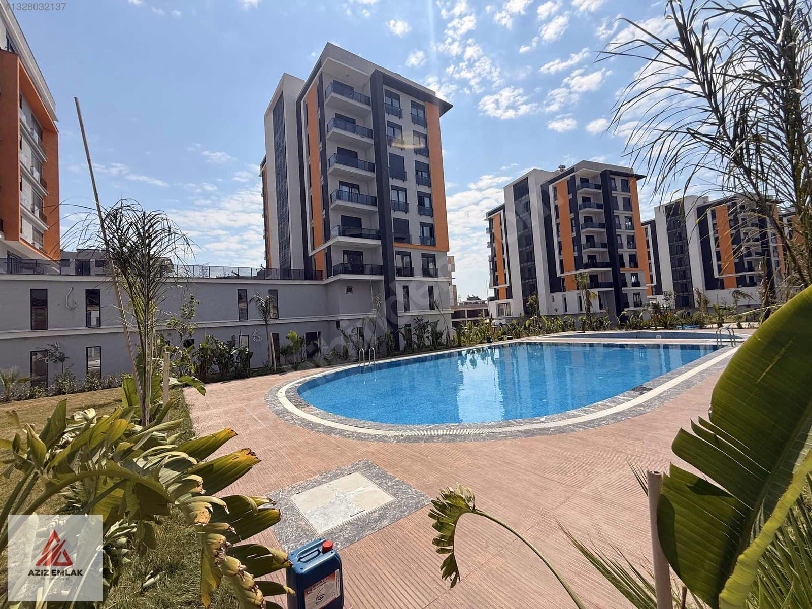 KAPALI OTOPARKLI ÇİFT HAVUZLU KATTA 1+1 ULTALUXS SİTE İÇİ — 1