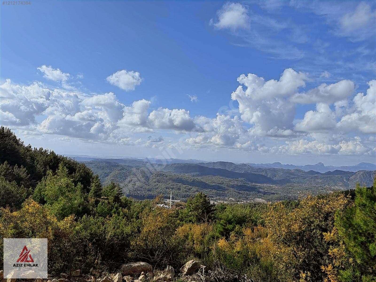 MANAVGAT KIZILDAĞ DA 4799 m2 FULL MANZARALI, TEK TAPULU ARAZİ