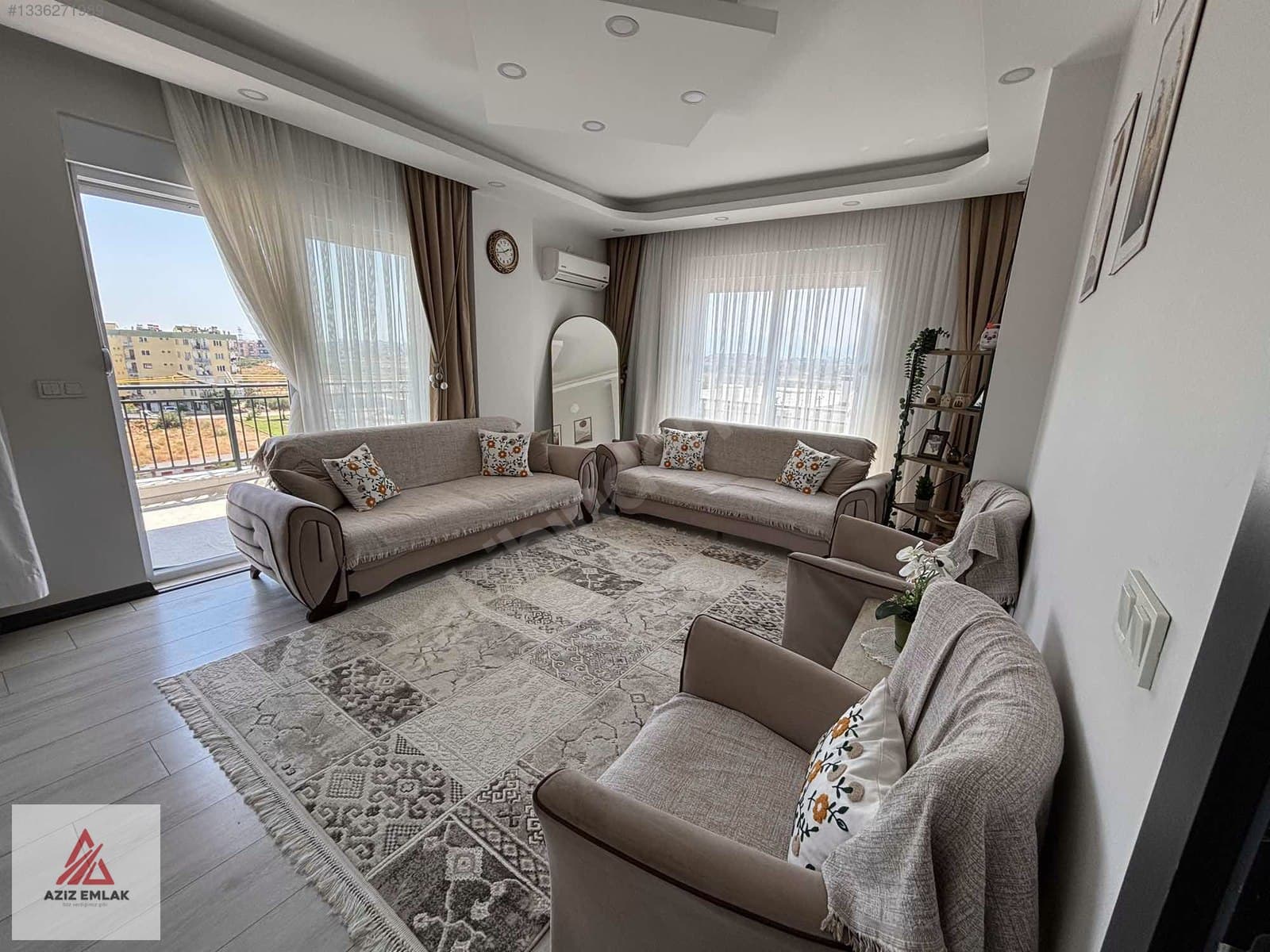 KEPEZ DE HAVUZLU SİTE DE 2+1 GENİŞ FERAH SATILIK DAİRE — 1
