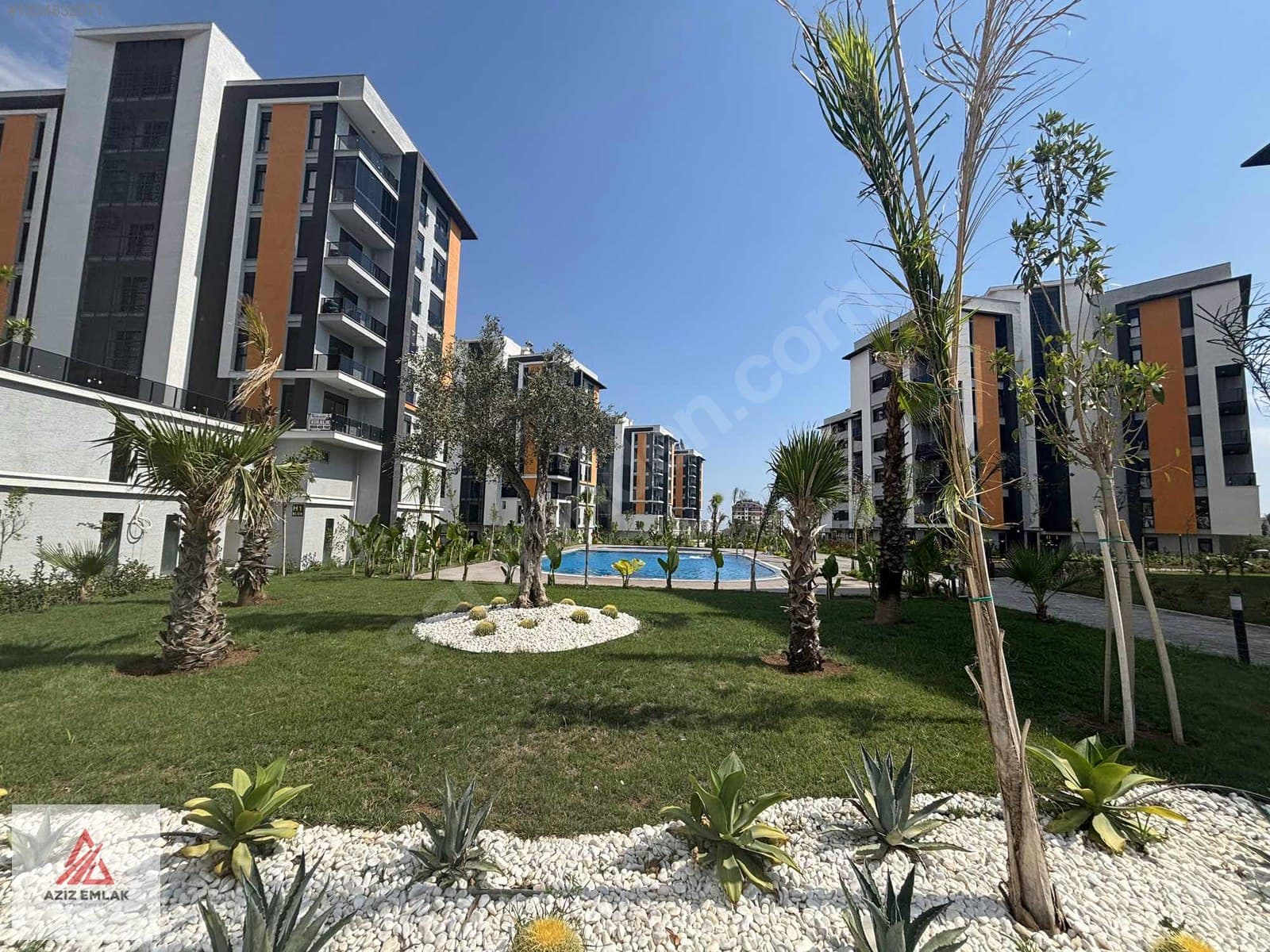 PANORAMA EVLERİNDE HAVUZLU SİTEDE FERAH VE GENİŞ 1+1 — 1